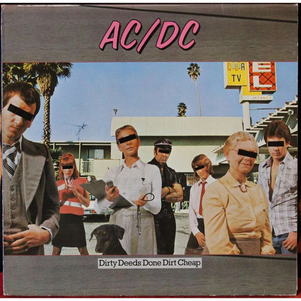 Albúm Dirty Deeds Done Dirt Cheap Albúm Dirty Deeds Done Dirt Cheap